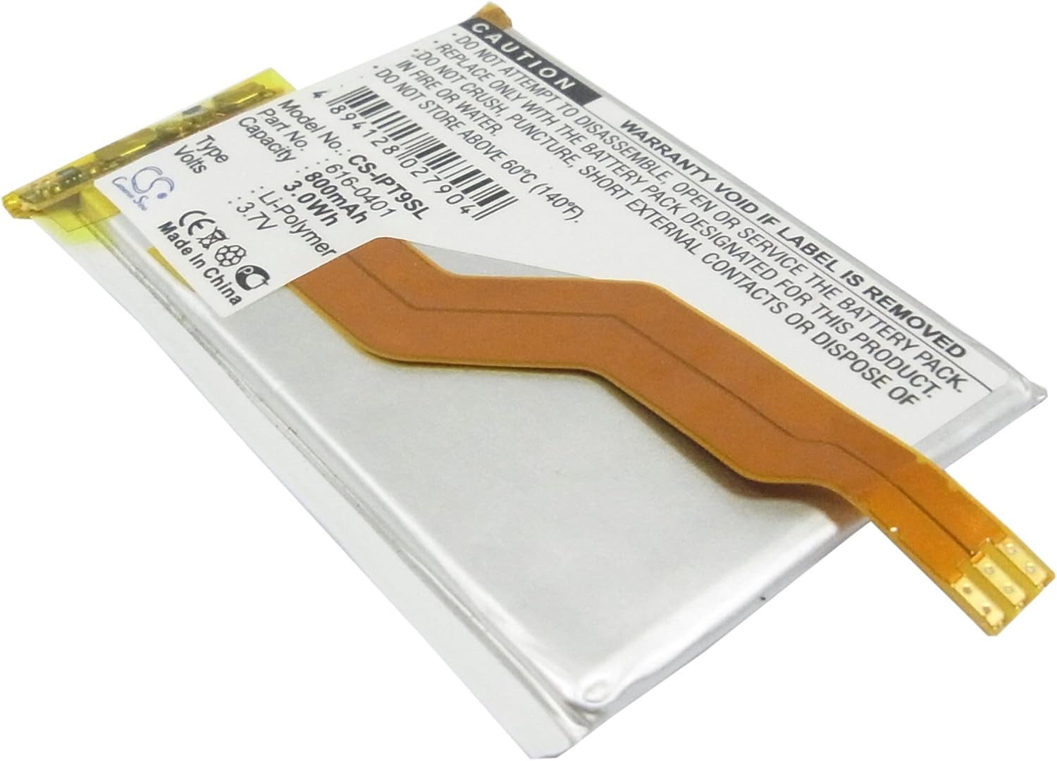 Batería de repuesto para Apple iPod Touch 3rd 3rd 32GB iPod Touch 3rd MC008LLA iPod Touch 2nd MB531LLA iPod Touch 2nd 4GB iPod Touch 3rd 64GB iPod