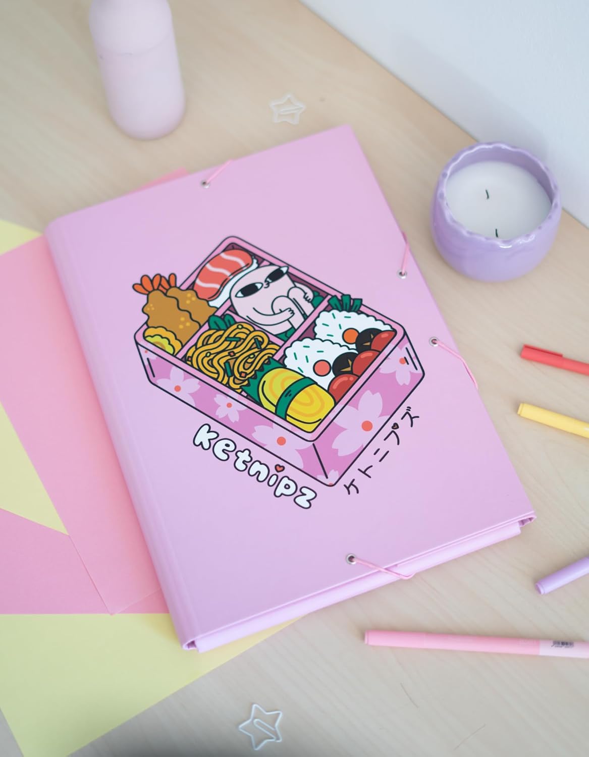 Grupo Erik Ketnipz – Carpeta A4 de alta calidad, 13.4 x 10 pulgadas, 13.4 x 10.0 in, carpeta de 3 solapas, organizador de documentos, carpeta