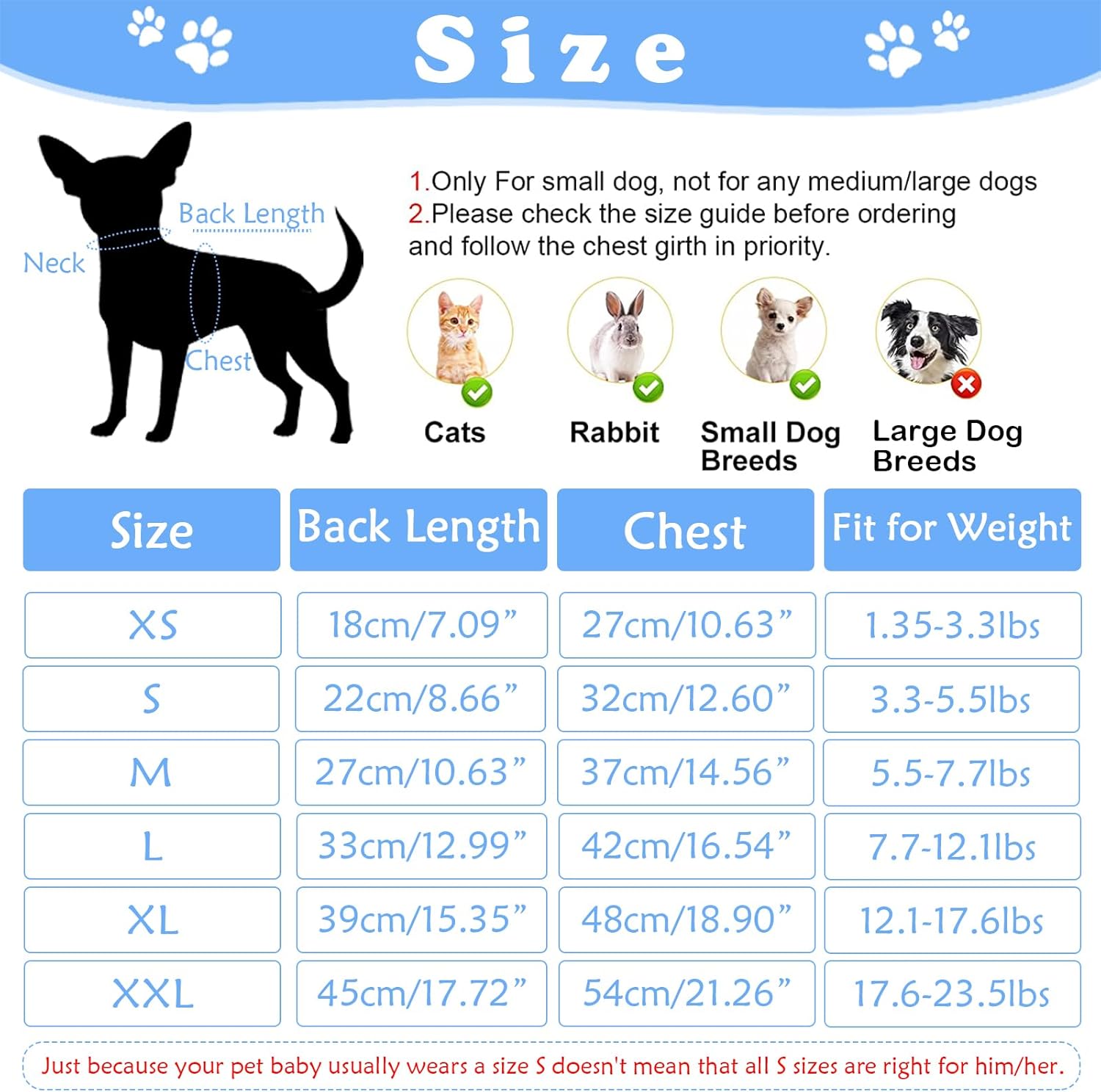 Pijamas para perros pequeños, hembra, cachorro, pijamas de verano para mascotas, para Chihuahua, Yorkie, taza de té, lindo material suave elástico,