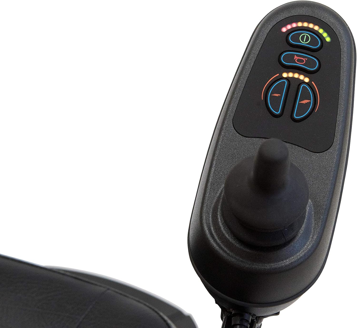 Golden Technologies New LiteRider Envy Silla de ruedas eléctrica, color rojo, asiento de 20 pulgadas