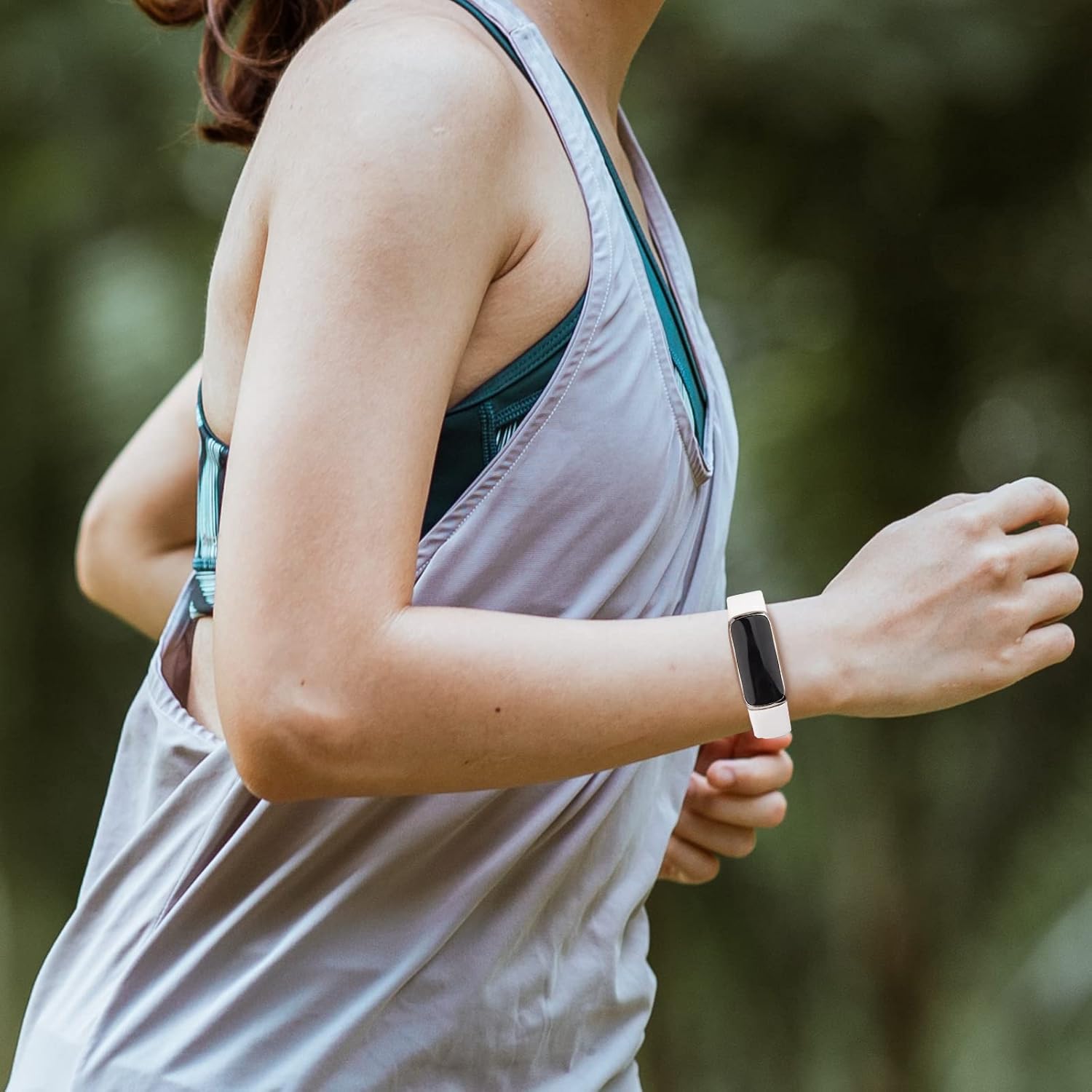 Paquete de 4 bandas para Fitbit Luxe, correa de repuesto de silicona suave para Fitbit LuxeLuxe edición especial, rastreador de fitness para mujeres