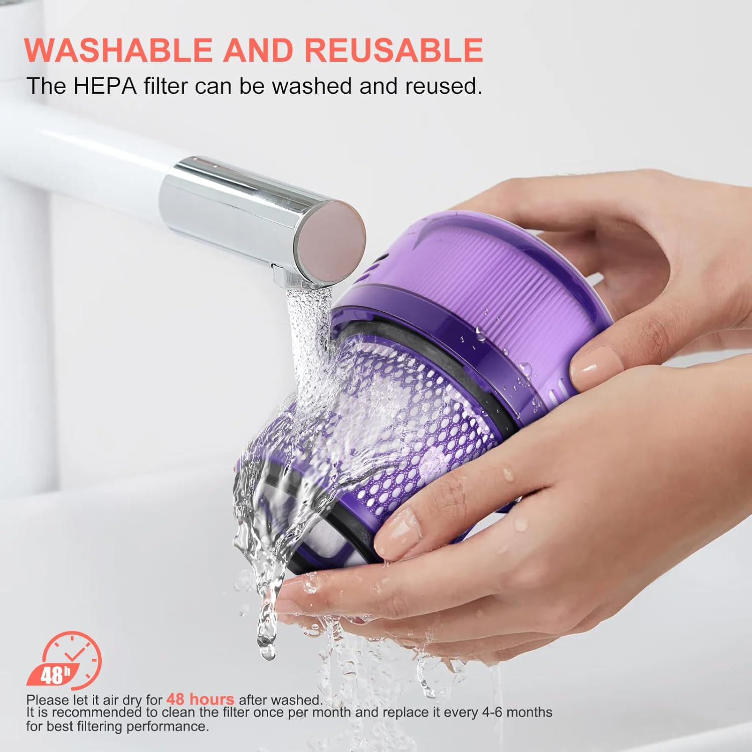 Repuesto para anillo de sellado y filtro de contenedor de polvo Outsize SV16 SV29 compatible con Dyson Outsize V11AbsolutePlusGen 5Extra 970423-01