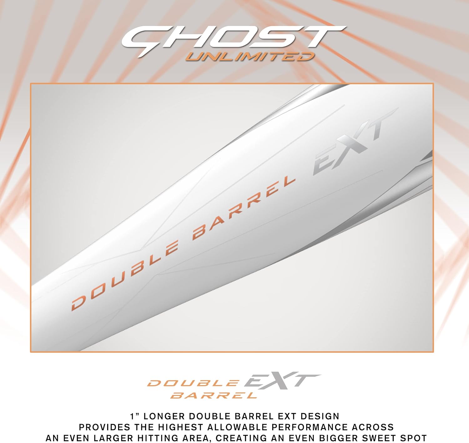 Easton  2024  Bate de sóftbol Ghost Unlimited de lanzamiento rápido  Aprobado para todos los campos  -8  -9  -10  -11 Drop  1 pieza compuesta