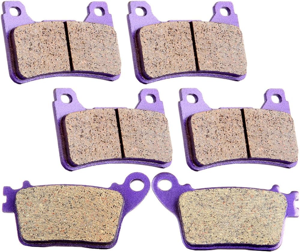 SCITOO Pastillas de freno de fibra de carbono aptas para Honda CBR1000RR 06 07 08 08 10 11 para Honda CBR1000RR, 07 08 09 10 11 para Honda CBR600RR