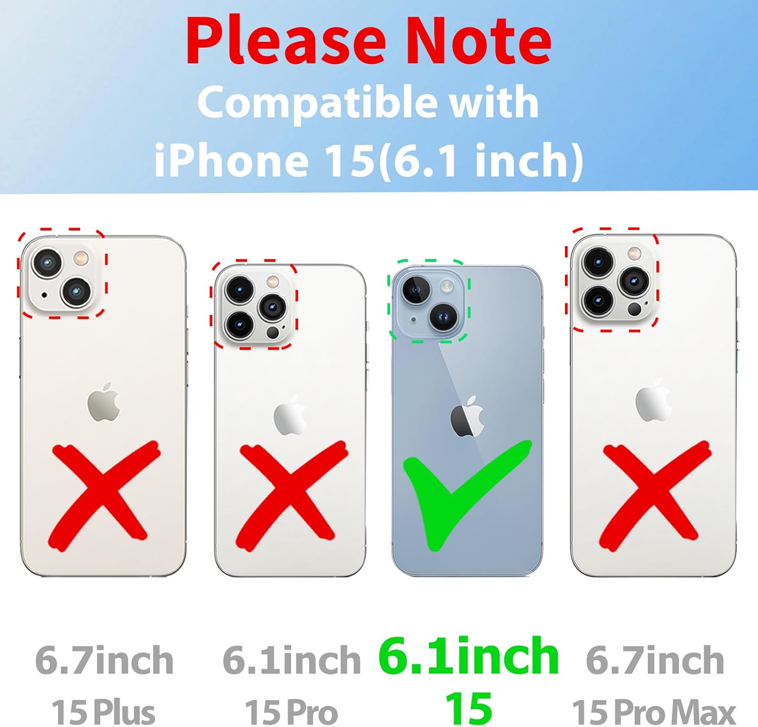Loheckle Funda para iPhone 15 para iPhone 15 para mujeres y adolescentes, diseño cuadrado a la moda, lindas fundas con soporte de anillo y cordón,