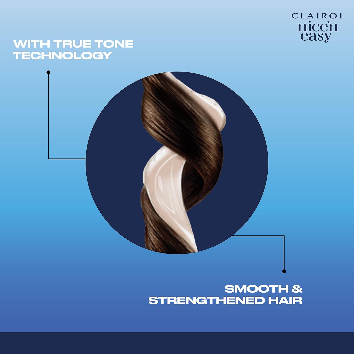 Clairol Nice’n Easy – Tinte permanente para el cabello, color plateado suave 8S, paquete de 1 unidad