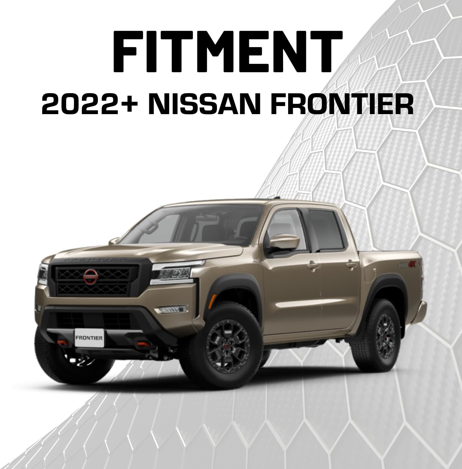 Bulletpoint RubiGrid Soporte de teléfono de metal para tablero compatible con Nissan Frontier 2022+