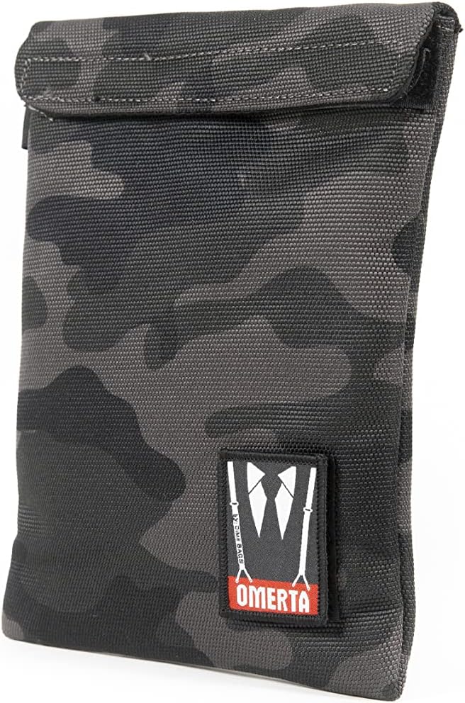 DIME BAGS Omerta Capo – Bolsa de filtro de carbono con doble sello de velcro  Bolsa forrada de carbono con tecnología de carbón activado, Camo