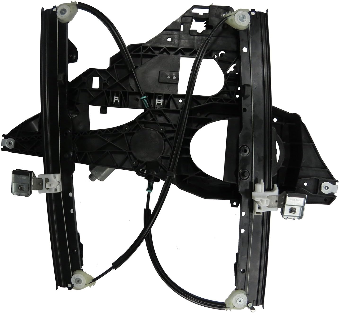 TYC 660557 Conjunto de regulador y motor de la ventana eléctrica delantera derecha compatible con Ford Expedition 2007-2017, color plateado