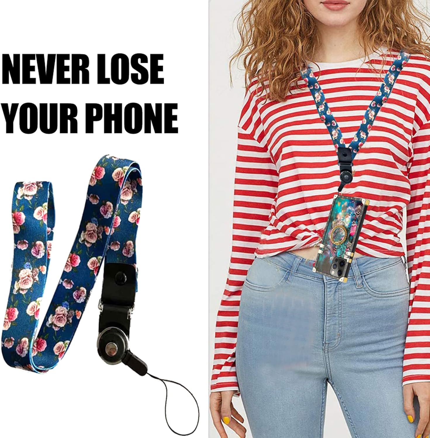 nancheng Funda cuadrada para iPhone 12 Pro Max (6.7 pulgadas), linda funda protectora a prueba de golpes para niñas y mujeres, diseño de flores