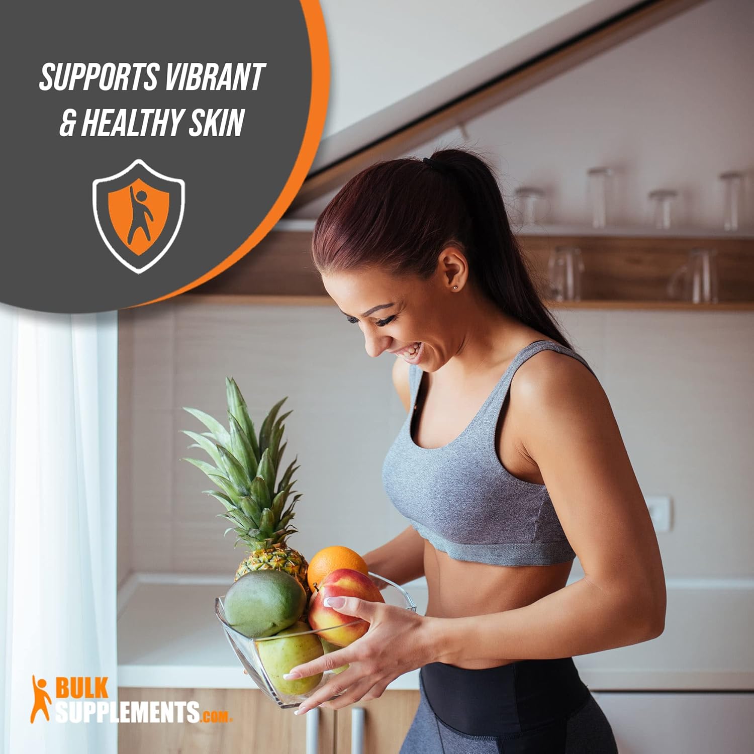 BulkSupplements.com L-Proline Capsules – Suplementos para la piel – Suplementos con aminoácidos – Suplementos nutricionales de aminoácidos (100