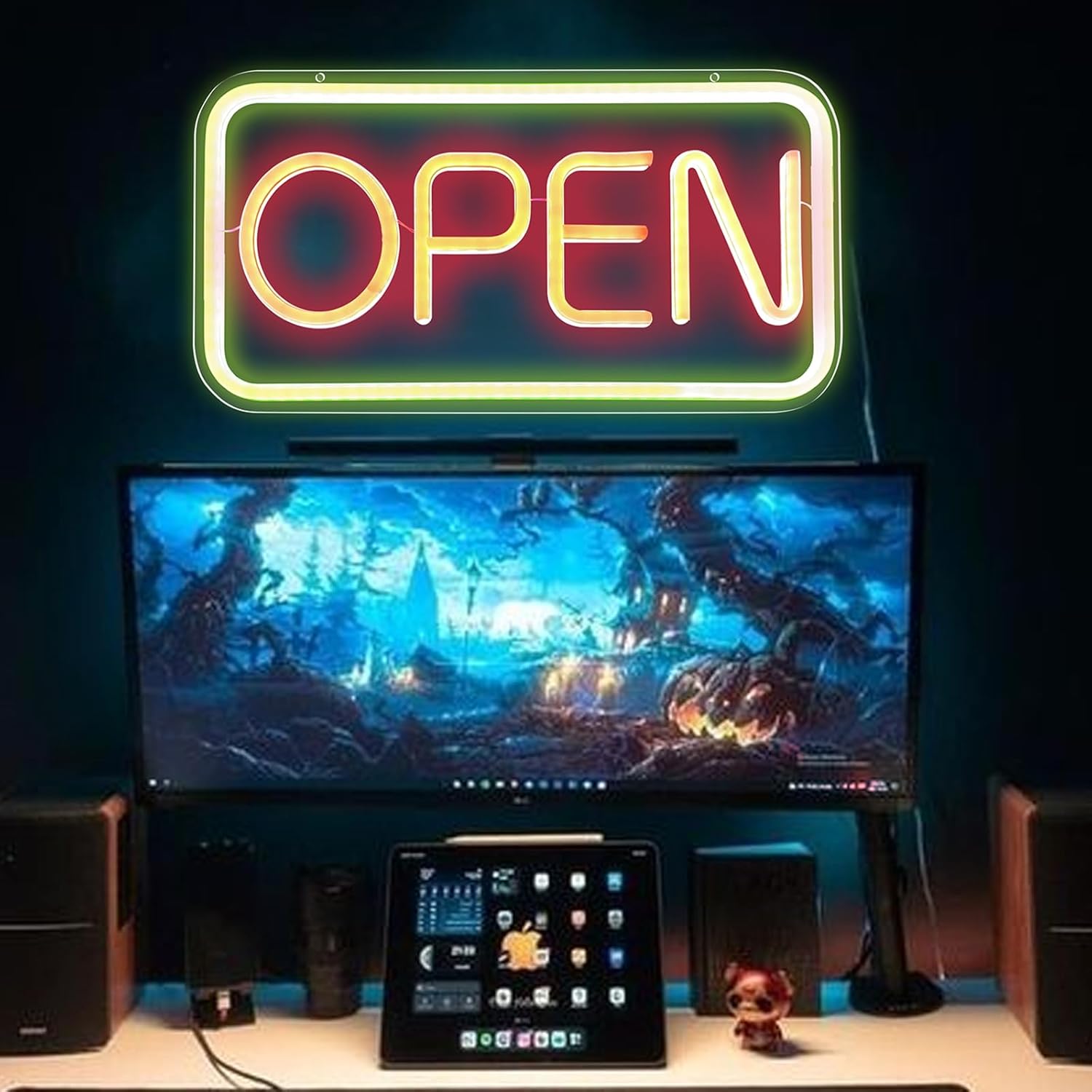 Letrero de neón LED para decoración de pared, letreros de neón para bar, fiesta, garaje, dormitorio, sala de juegos, tienda, arte de pared de neón