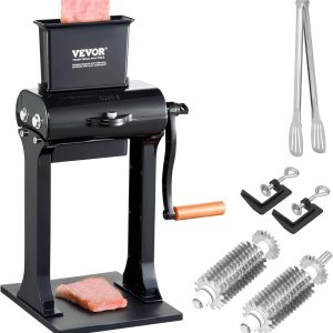VEVOR Ablandador de carne comercial, máquina ablandadora de carne de acero inoxidable resistente, herramienta de cocina de operación manual rápida y VEVOR Ablandador de carne comercial, máquina ablandadora de carne de acero inoxidable resistente, herramienta de cocina de operación manual rápida y
