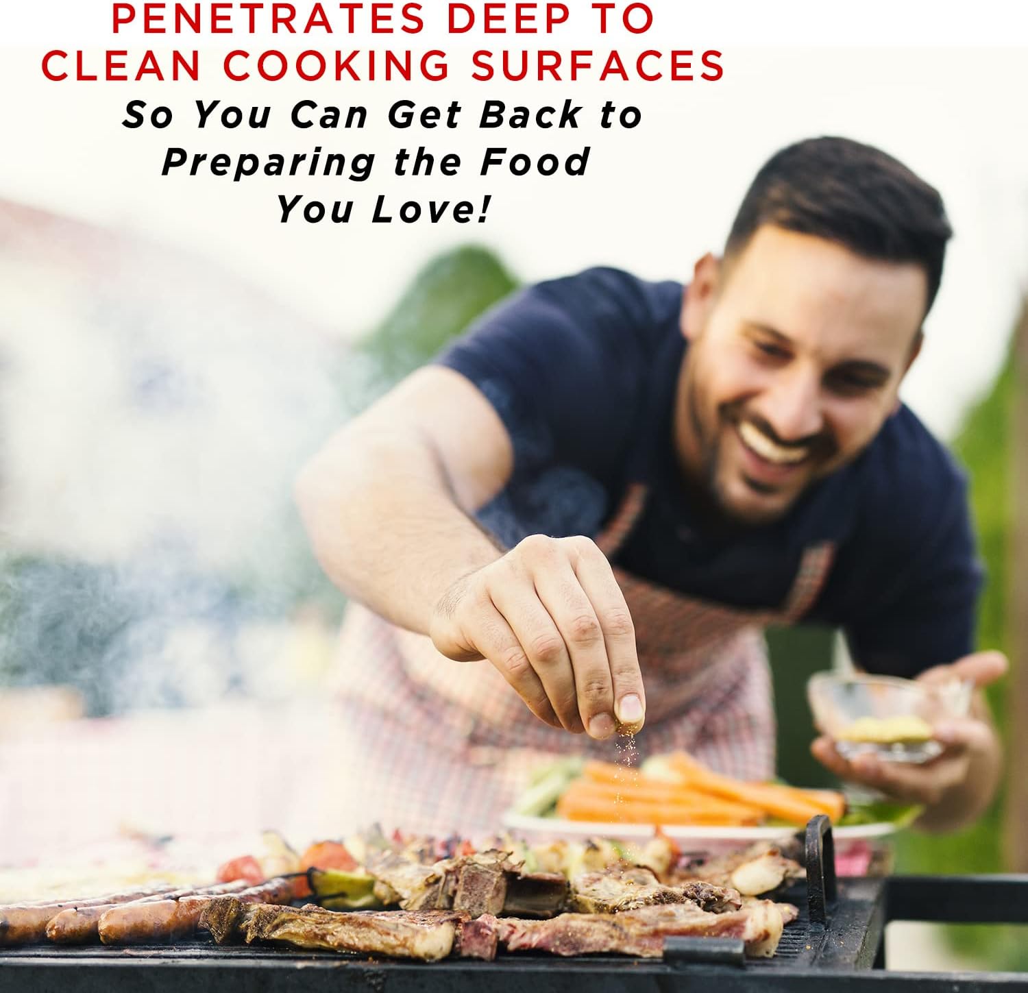 Smart ‘n Easy Barbecue Grill & Oven Cleaner Plus – Para parrillas de barbacoa, hornos, estufas, bandejas de goteo, estufas, quemadores, además de