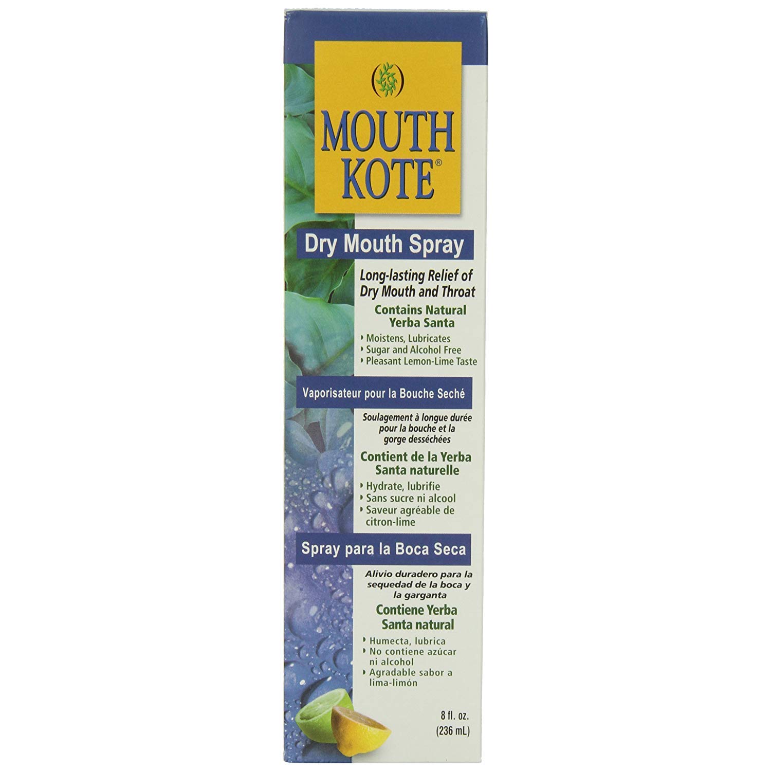 Spray sin alcohol, regular, 8 onzas por botella (paquete de 2)