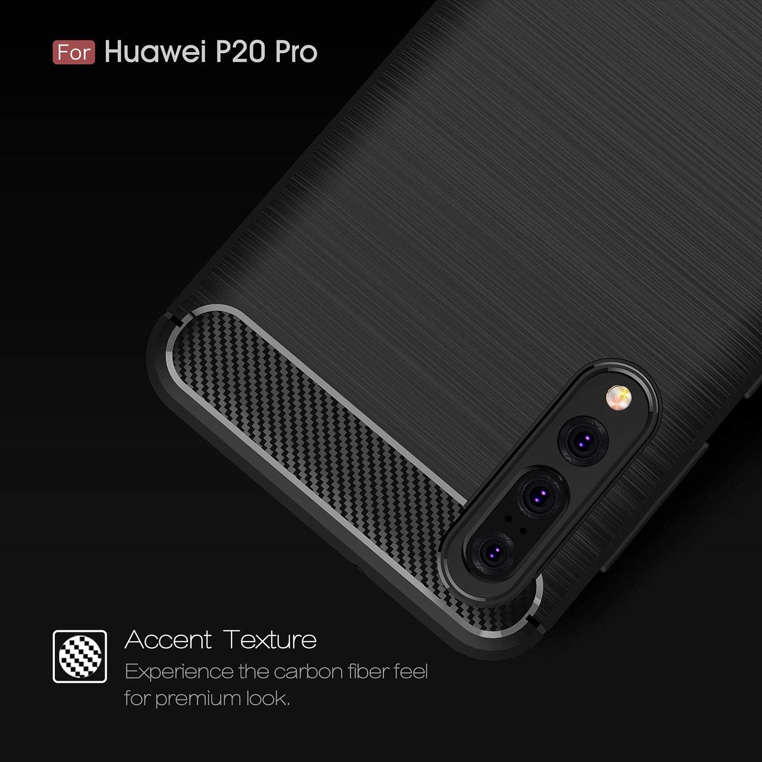 Funda para Huawei Mate 20 Pro, SuperGuardZ resistente Slim a prueba de golpes cubierta protectora armadura + lápiz capacitivo LED