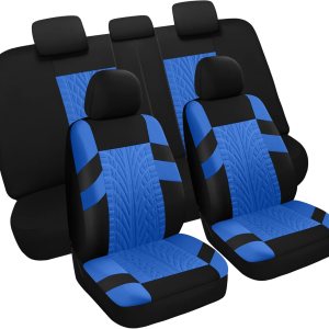 Juego completo de fundas de asiento de automóvil, fundas de asiento delantero y fundas de asiento trasero dividido para automóvil, fundas Juego completo de fundas de asiento de automóvil, fundas de asiento delantero y fundas de asiento trasero dividido para automóvil, fundas