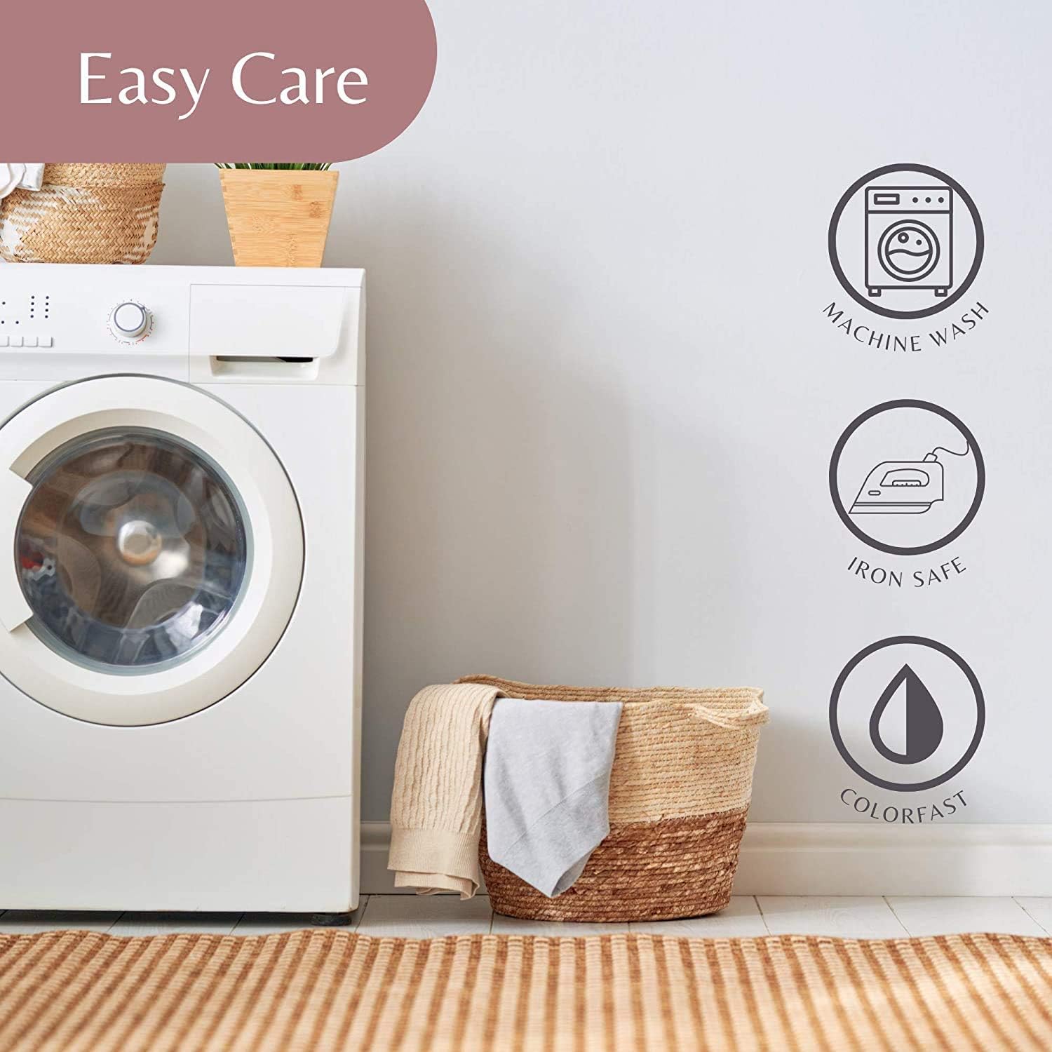 Superity Linen Sábana bajera blanca para cuna, 100% algodón, solo telas de calidad usadas y transpirables, se pueden lavar y secar a máquina, 28 x