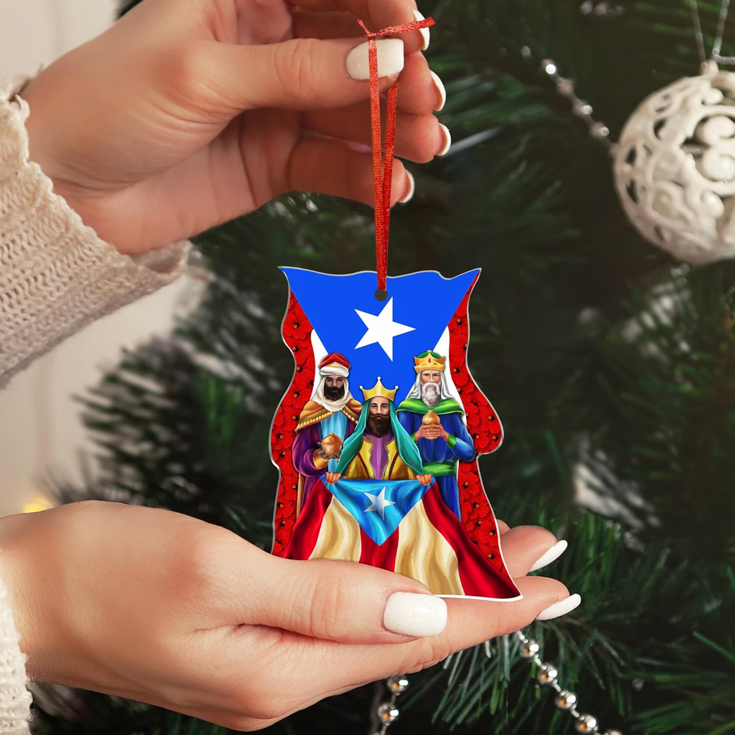 Adornos de Navidad de Puerto Rico, regalos  Decoración de Navidad, decoración del hogar  Navidad de Puerto Rico, regalos de cumpleaños para mujeres,