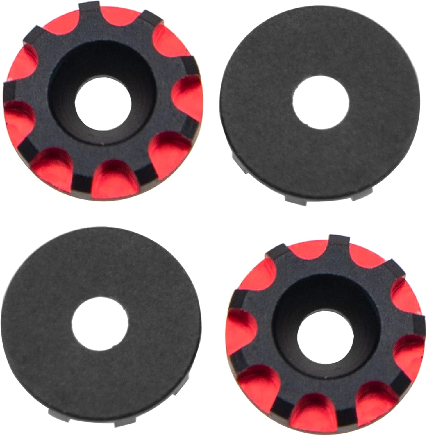 Paquete de 4 juntas universales de botones de ala trasera compatibles con Arrma Traxxas HPI HSP Redcat Axial Tamiya 110 RC Off Road Buggy Racing Car