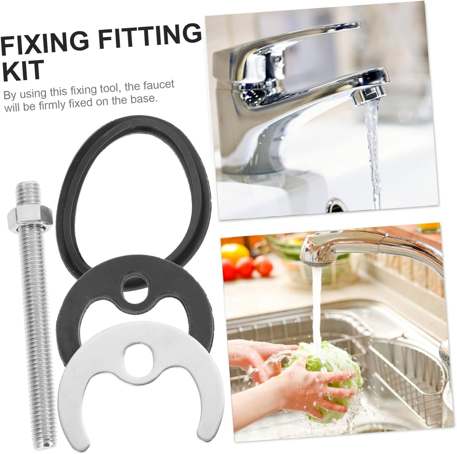 DOITOOL Accesorios para fregadero Accesorios de fregadero 1 Unidades Suite Suite Suministros de cocina Accesorio de cocina Fijación Circlip Lavadora