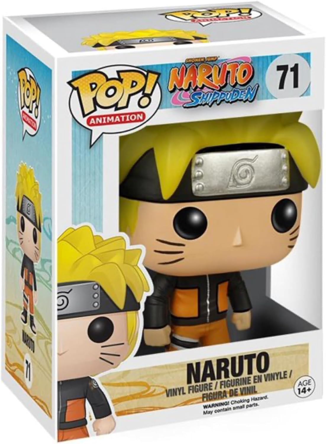 Funko Animación Naruto Shippuden – Naruto Uzumaki en Kurama Link Mode Edición especial Multicolor Exclusivo # 1469 y Naruto Uzumaki #71 Figuras de