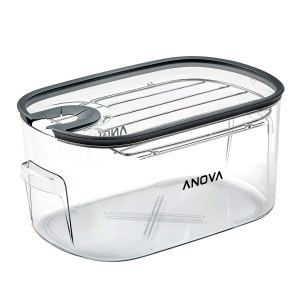 Anova Culinary ANTC01 Sous Vide – Recipiente de cocina con capacidad para hasta 16 litros de agua, con tapa extraíble y estante Anova Culinary ANTC01 Sous Vide – Recipiente de cocina con capacidad para hasta 16 litros de agua, con tapa extraíble y estante