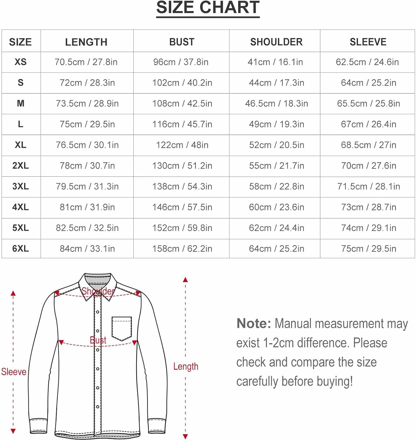 Physics Science Long Sleeve Shirts for Men Button Up Loose Fit Shirt Casual Blouse Top