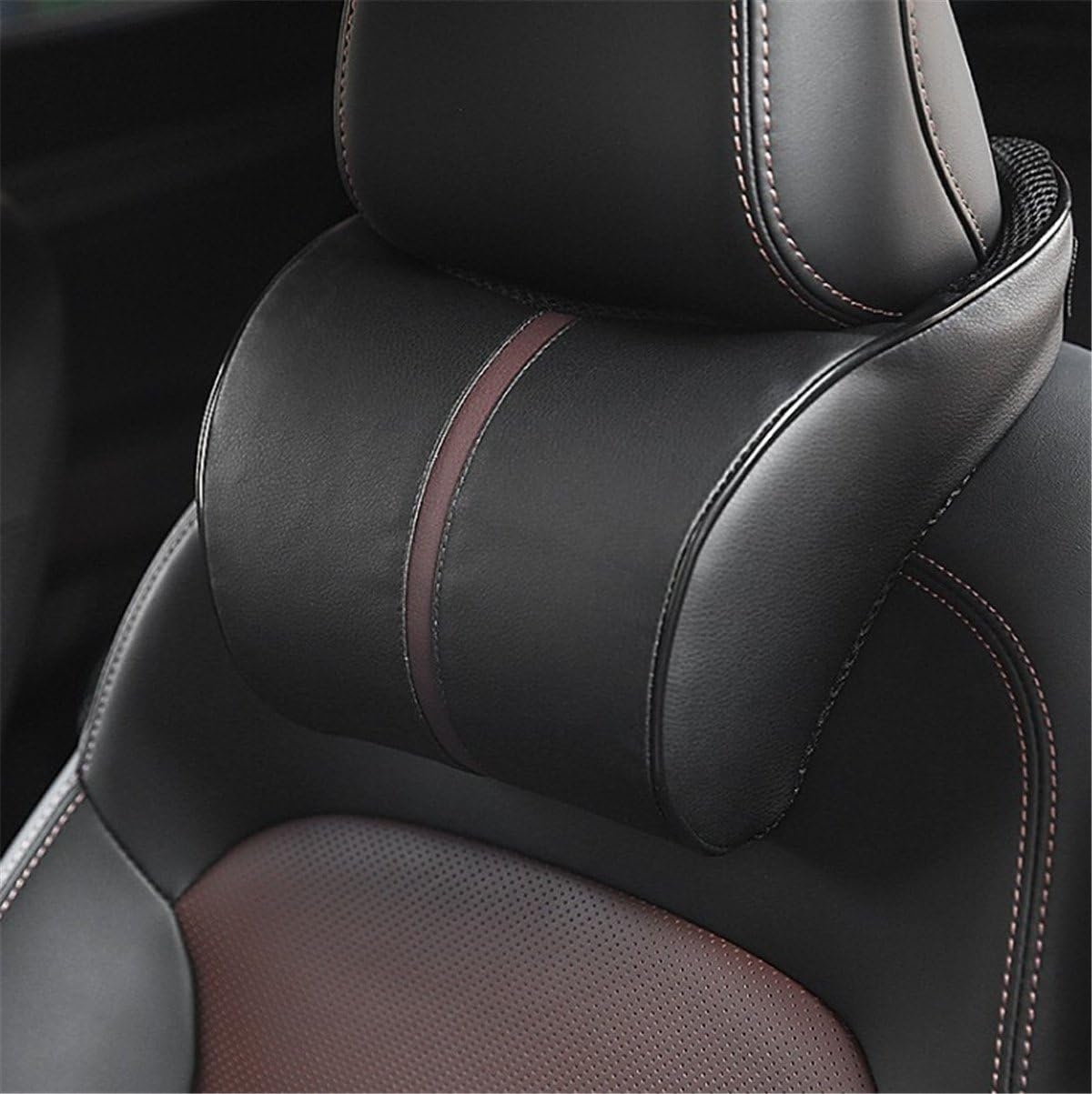 Almohada lumbar para asiento de coche, cabeza, cuello, espalda, cintura, soporte para reposacabezas, cojín para descansar la cabeza del auto, silla