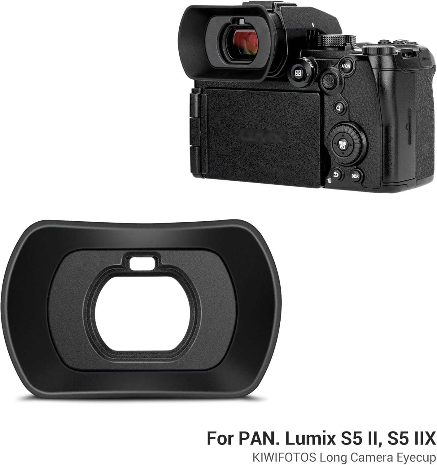 LUMIX S5II S5IIX ocular ocular de silicona suave extendida visor de copa ocular especial diseñado para Panasonic LUMIX S5II S5IIX S5IIX S5 II S5 IIX