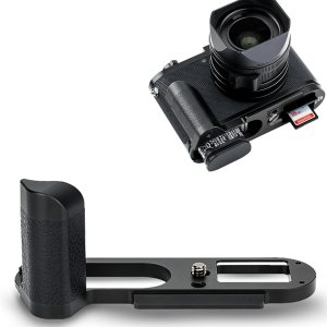 Soporte de metal sólido para cámara digital Leica Q2, agarre antideslizante Q2 con soporte de trípode de liberación rápida tipo Arca Swiss sin Soporte de metal sólido para cámara digital Leica Q2, agarre antideslizante Q2 con soporte de trípode de liberación rápida tipo Arca Swiss sin