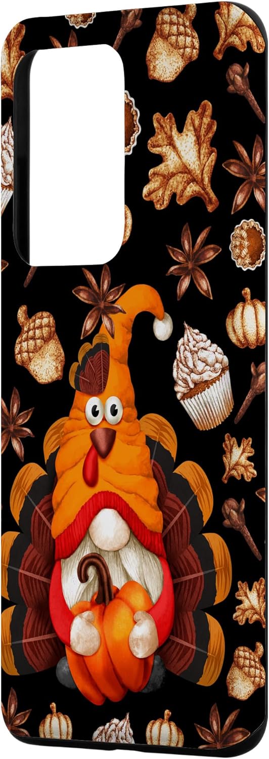 Galaxy S20 Ultra Gnomo para otoño, Acción de Gracias, pavo, otoño, calabaza, especia