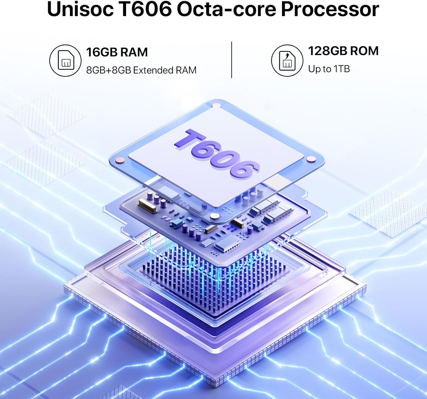 UMIDIGI G5 Mecha – Teléfono celular resistente desbloqueado, Unisoc T606 8+8 GB + 128 GB 6.6 pulgadas FHD Android 13, teléfono resistente al agua