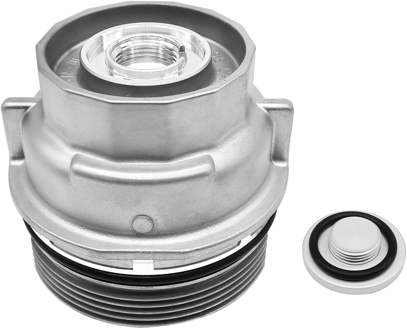 La tapa del filtro de aceite del motor reemplaza a 15620-31060 1562031060 15643-31050 1564331050 compatible con Toyota 4Runner Avalon Camry FJ