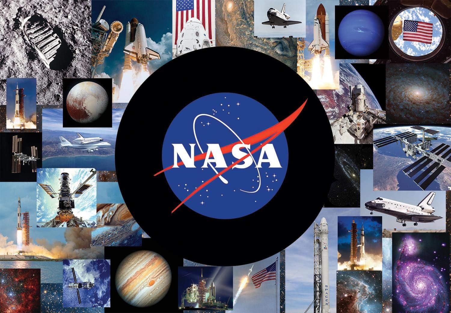The Final Frontier – Rompecabezas espacial de la NASA para adultos y niños, rompecabezas de 1000 piezas, rompecabezas interactivo para noche de