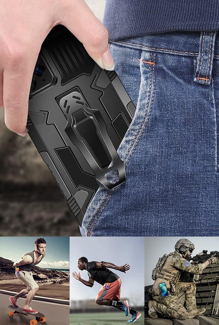 Funda compatible con Samsung Galaxy A32 4G, función atril integrado a prueba de golpes, compatible con Samsung Galaxy A32 4G, funda 2 en 1, color