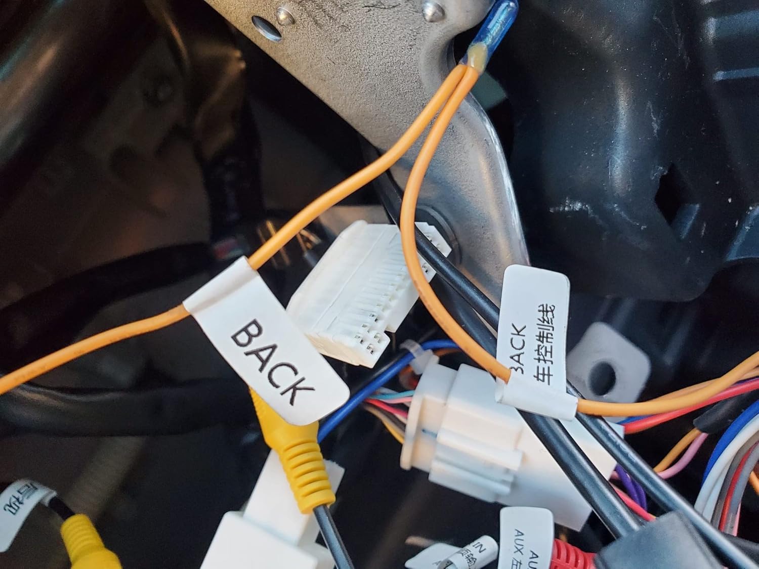 Adaptador para Toyota Highlander 2008-2013 Interruptor de cámara de respaldo de fábrica de pantalla OEM MFD a la pantalla de la unidad principal del