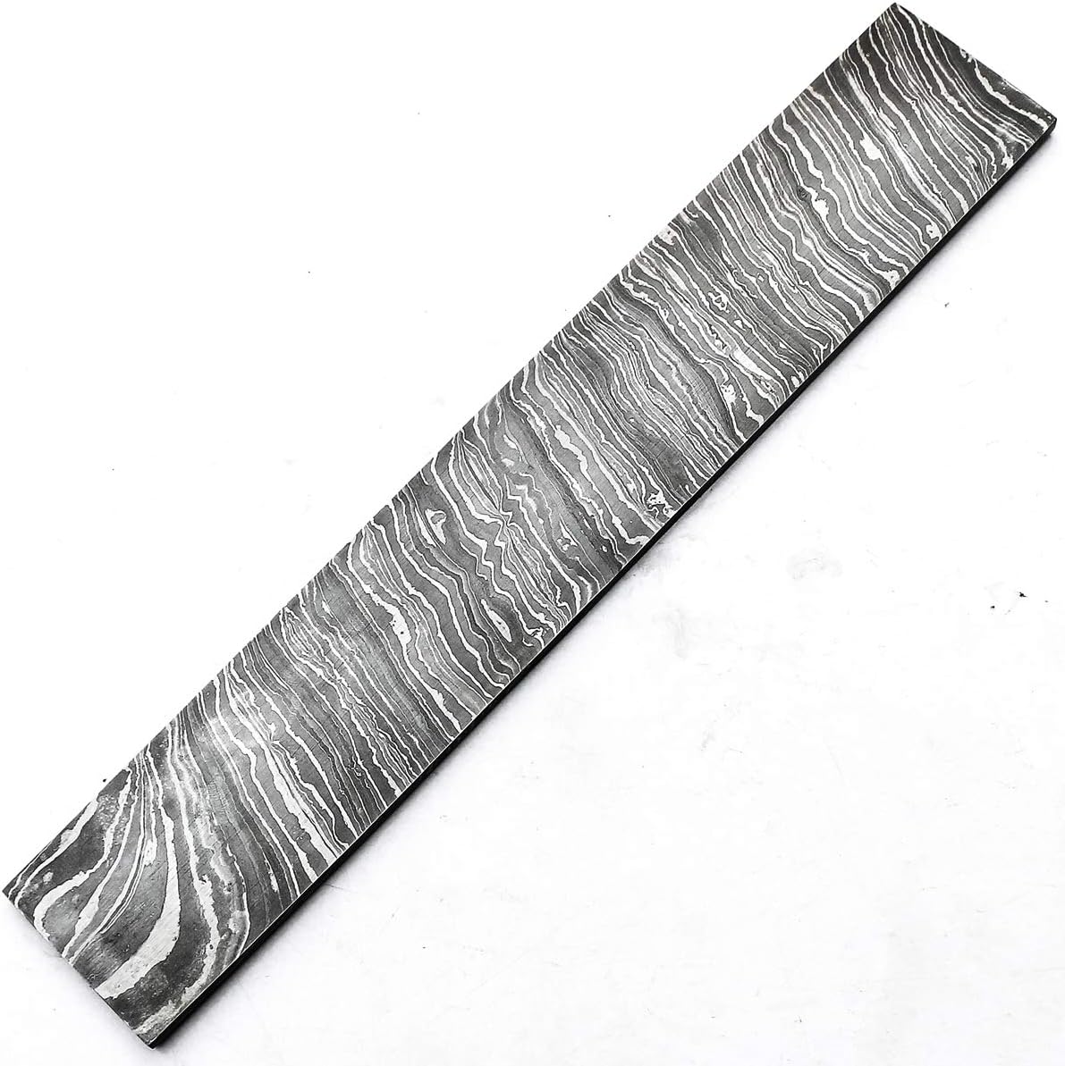 PAL 2000 KNIVES Barra de acero de Damasco hecha a mano  Patrón de hoja en blanco de Damasco de palanquilla de acero de Damasco personalizado 12″ x