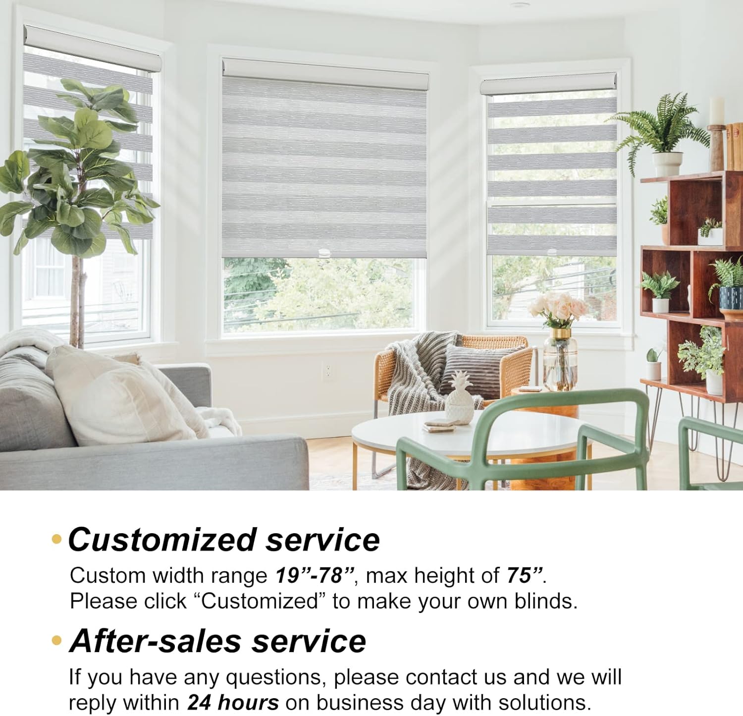 Xidamen Persianas de cebra de tamaño personalizado para ventanas sin cable, persianas enrollables de cebra para el hogar, parada libre, filtro de