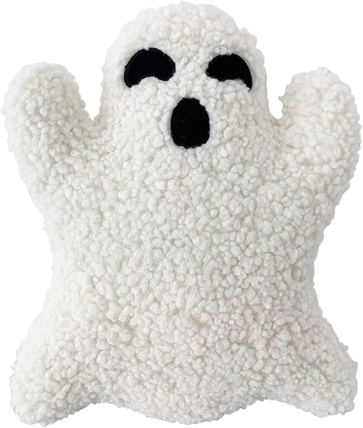 Almohada fantasma, ropa de cama de Halloween, almohada en forma de fantasma, almohada de fantasma, almohada fantasma de Halloween (15.7 pulgadas)