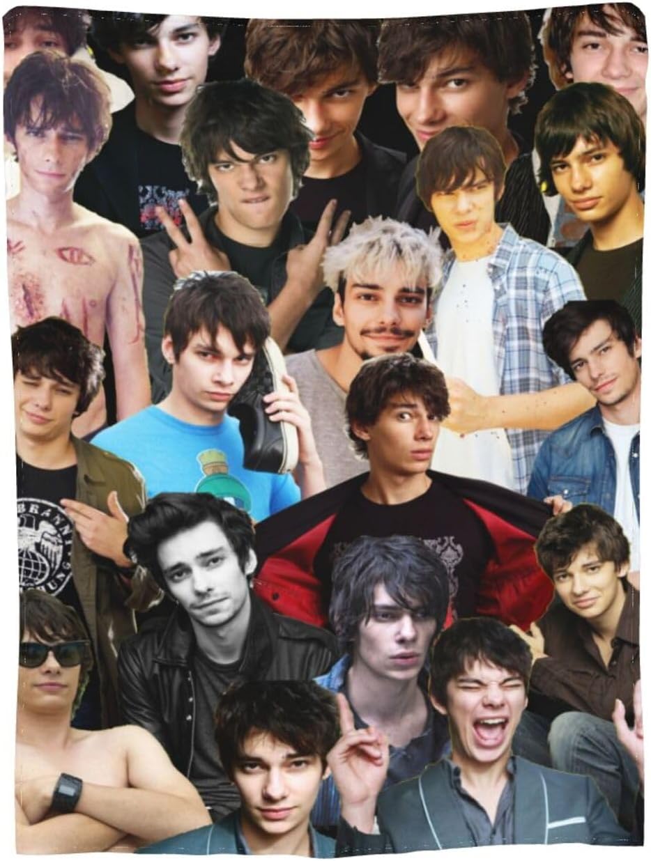 Devon Bostick Rodrick Heffley – Manta de lana suave y cómoda para sofá, oficina, coche, camping, yoga, viajes, decoración del hogar, acogedora manta