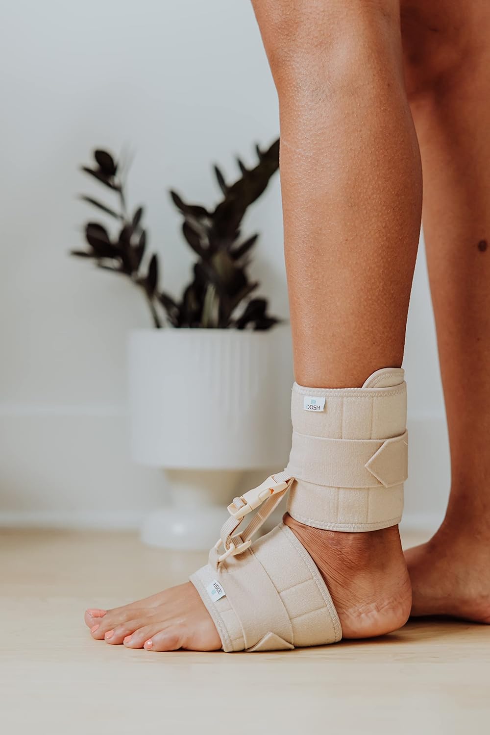 DOSH AFO – Soporte para caída de pie – Soporte para pie para caminar – AFO – Soporte de pie para caminar con zapatos – Ortesis de pie de tobillo