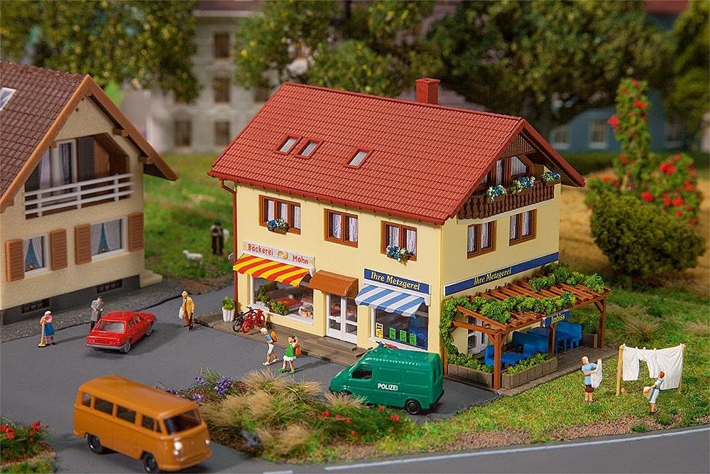 Faller 232336 Kit de construcción a escala N de carniceríapanadería