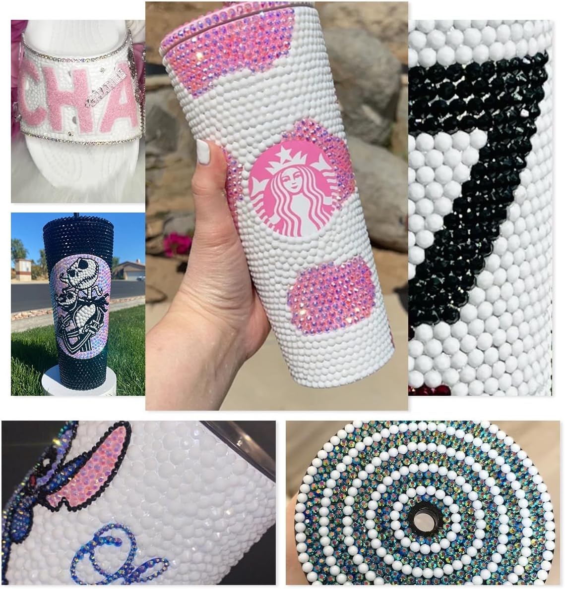 3060 diamantes de imitación de resina blanca con parte trasera plana para vasos, diamantes de imitación de resina de gelatina de color blanco puro