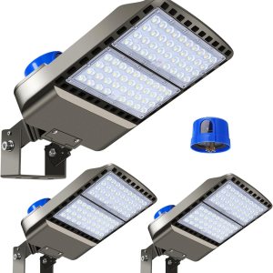 Luz LED de estacionamiento de 200 W, 28000 lúmenes, superbrillante, del anochecer al amanecer, montaje en pared, IP65, impermeable, comercial, caja Luz LED de estacionamiento de 200 W, 28000 lúmenes, superbrillante, del anochecer al amanecer, montaje en pared, IP65, impermeable, comercial, caja