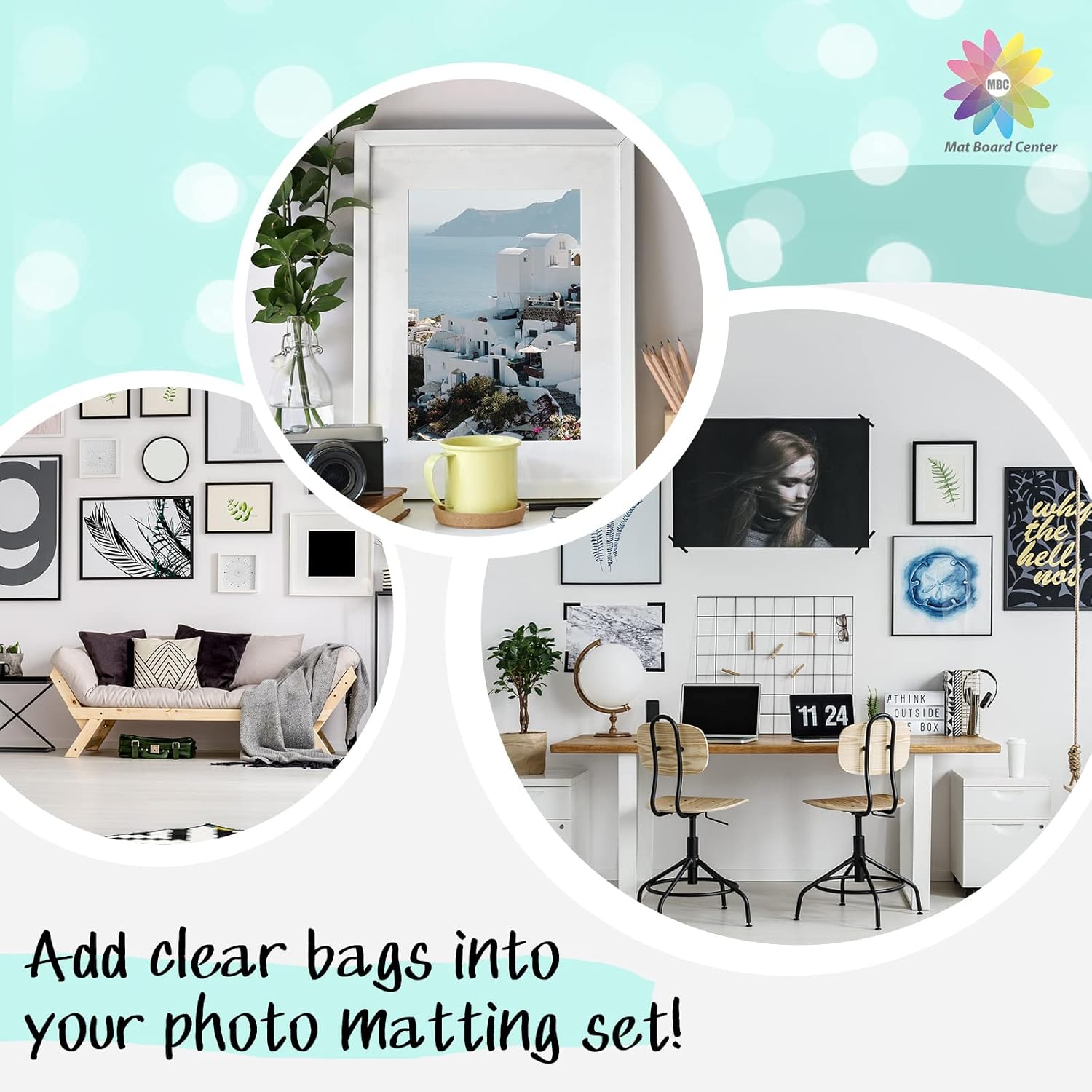 Mat Board Center – Bolsas de almacenamiento de 18 x 24 pulgadas, bolsas de polipropileno resellables con solapa para impresiones artísticas, fotos,