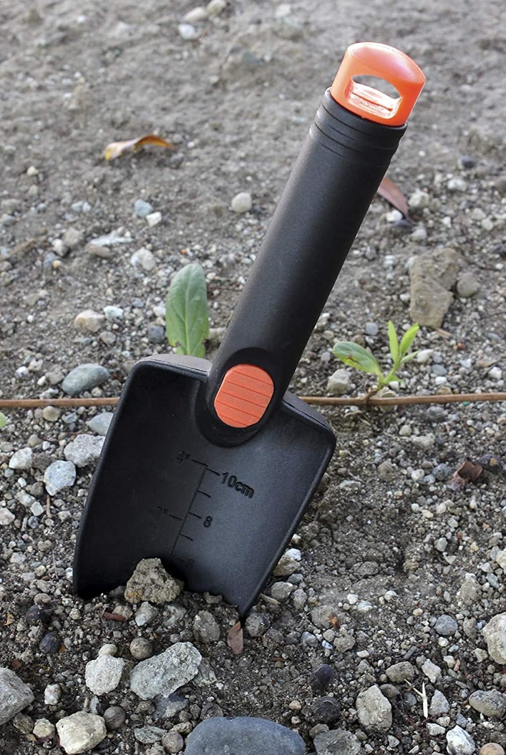 ASR Outdoor Pala de mano con detección de metales con marcadores de profundidad, 11 pulgadas