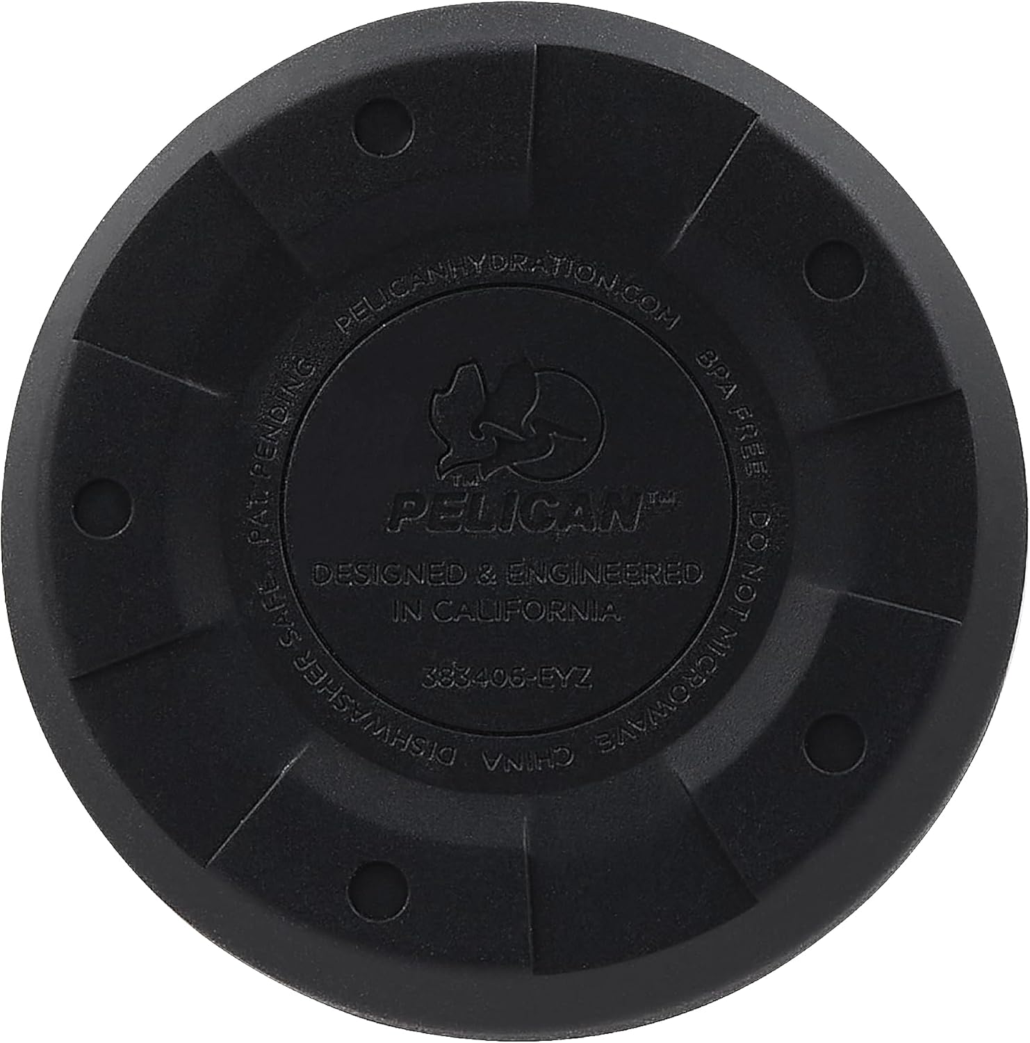Pelican Hydration Pelican Ridge – Vaso aislado al vacío de 18 onzas, acero inoxidable reciclado de doble pared de viaje con doble tapa, taza de café