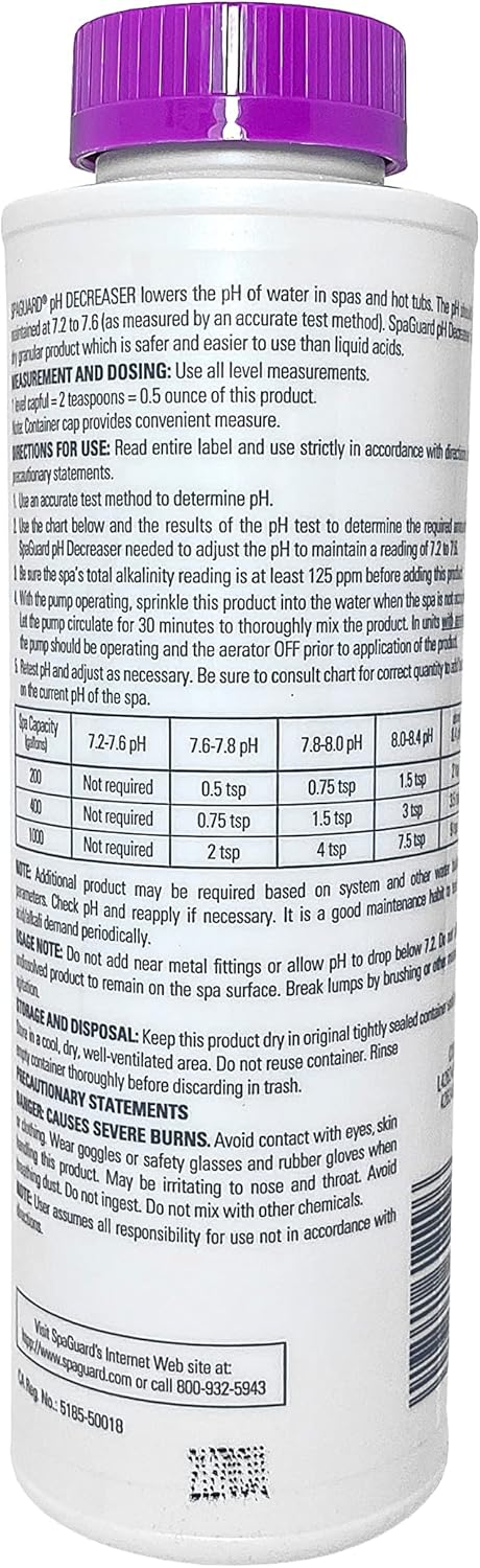 Disminución de pH SpaGuard (22 oz) (3)