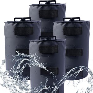 Bolsa de peso de agua para toldo, 176 libras, juego de 4 pesas para patas para toldo desplegable, toldos, tienda de campaña, cenador (20 Bolsa de peso de agua para toldo, 176 libras, juego de 4 pesas para patas para toldo desplegable, toldos, tienda de campaña, cenador (20
